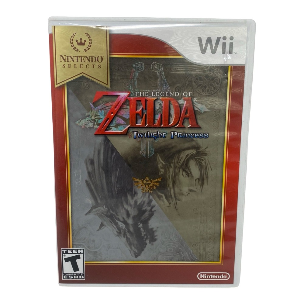 The Legend of Zelda Twilight Princess Nintendo Wii Selects CIB Complete